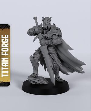 Death Knight Monster - With Free Dragon  - 5e DnD Inspired for RPG and Wargamers