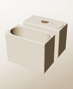 CX96-160-P Stackable pierced component box for creative makers