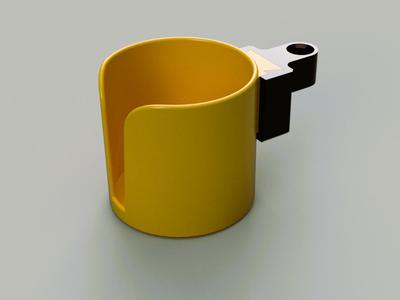 All in One Car Modular Headrest Cup Holder