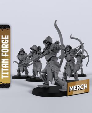 Skeleton Archers - With Free Dragon  - 5e DnD Inspired for RPG and Wargamers