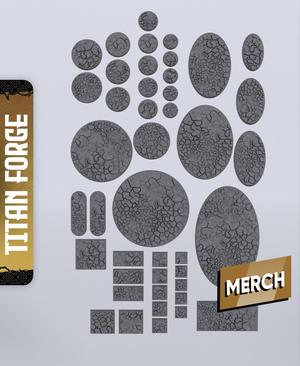 Infernal Dwarves Bases - With Free Dragon  - 5e DnD Inspired for RPG and Wargamers