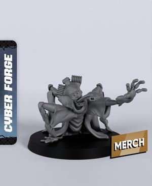 Geisha Drone - With Free Cyberpunk  - Sci-Fi Gift Ideas for RPG and Wargamers