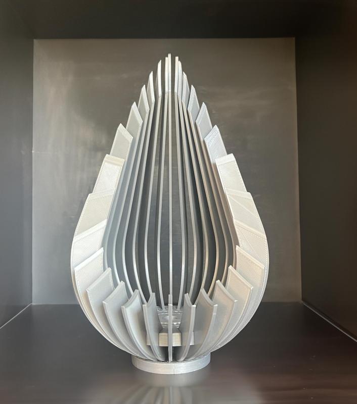 32 Piece Flame Fin Candle Holder