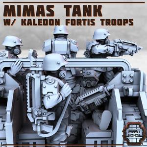 Troop Poses x6 for Mimas - Kaledon Fortis