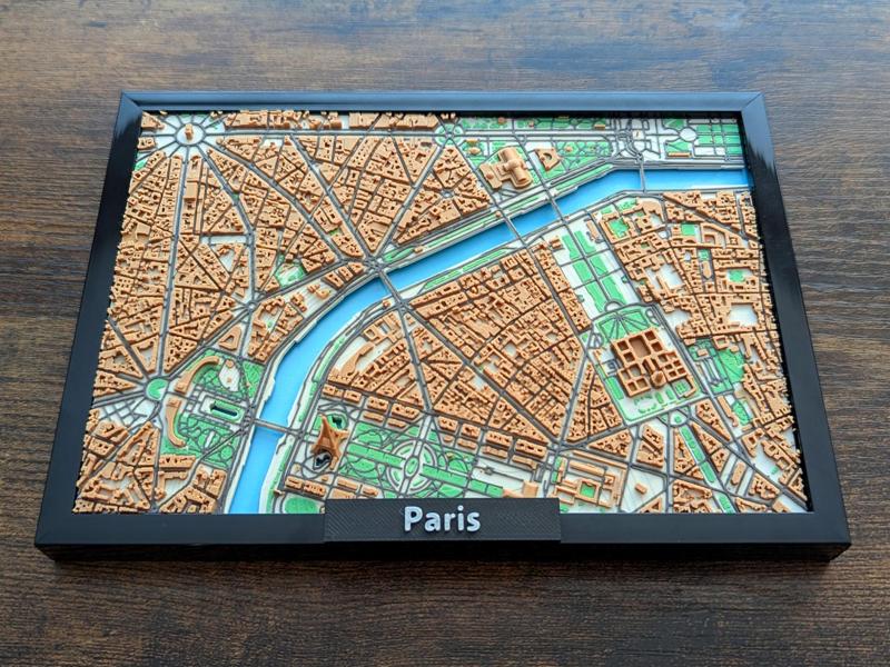 Paris France 3D Miniature v2