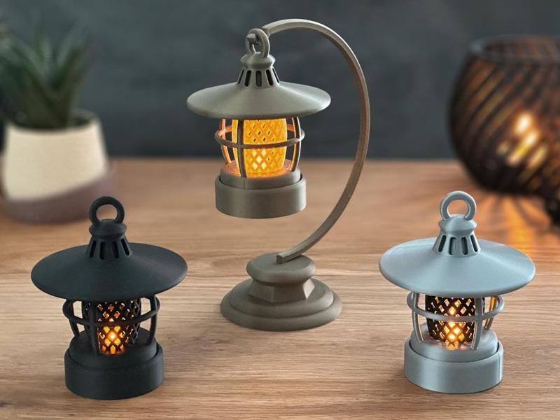 Mini Camping Tea Light Lantern
