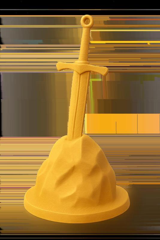 Sword In The Stone – FDM-Friendly Fantasy Display Model