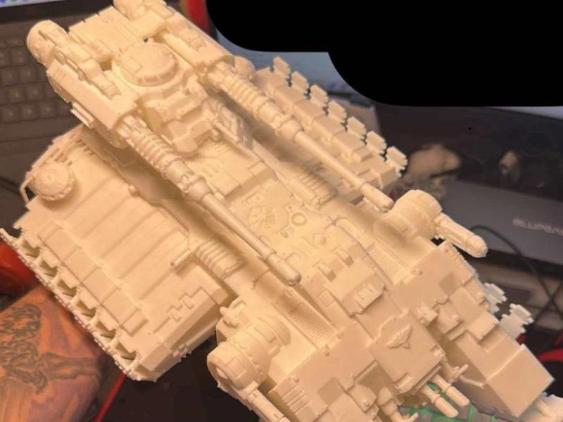 Superheavy space marine tank