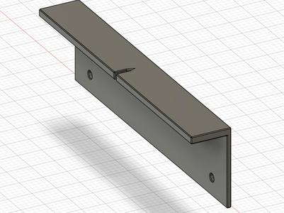 80mm Drawer Handle Template