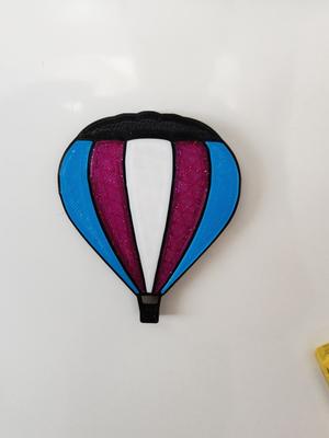 Magnetic Hot air balloon