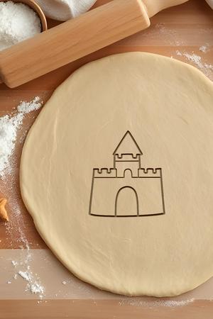 Sand Castle Cookie Cutter, Biscuit Cutter
