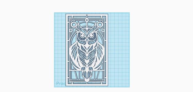Meshy owl