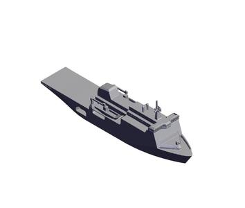 1/1250 Scale HMNZS Canterbury L421.stl
