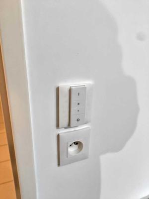 Hue dimmer switch holder
