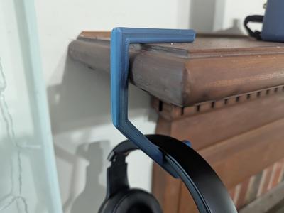 Print in Place Slim Table Hook 
