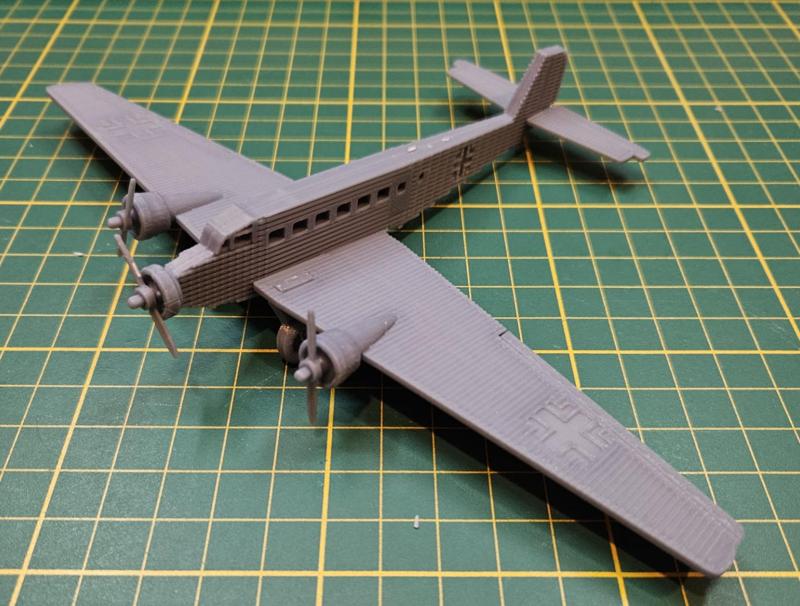 Junkers Ju-52/3m Card Kit 1/144 "May 1940 Series"