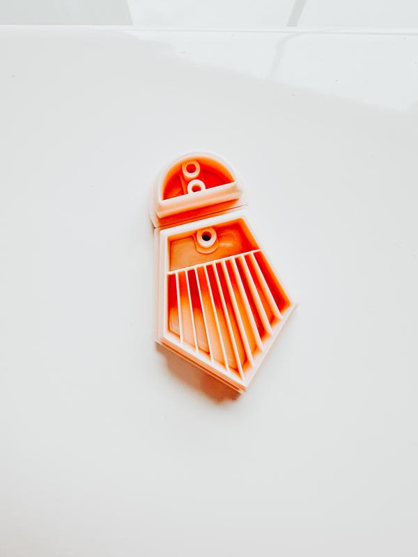 Ribbed Two Piece w/guides