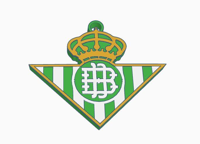 Llavero Betis 3 colores