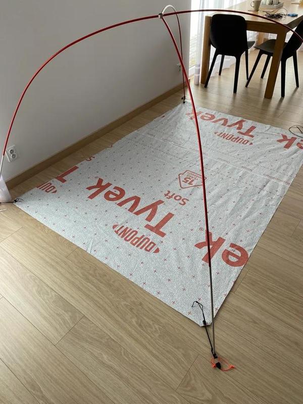 Buckle set for Big Agnes Tyvek Groundsheet   