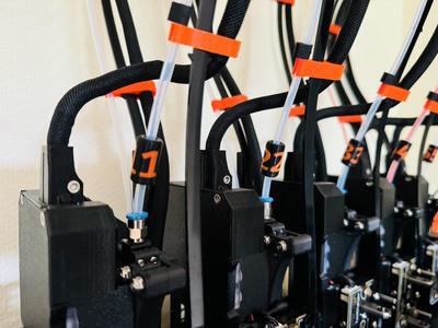 Number Rings for Filament Tube or Multi Tool Extruders
