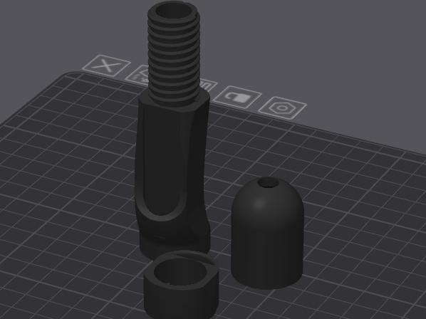 Reel Seat for custom fishing pole handles