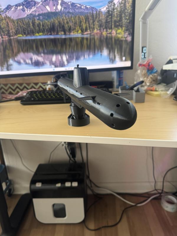 Rubber band  submarine