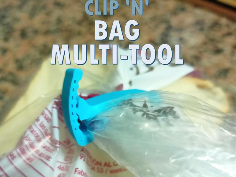 Awesome Clip 'n' Bag Multi-Tool - Bag Clip