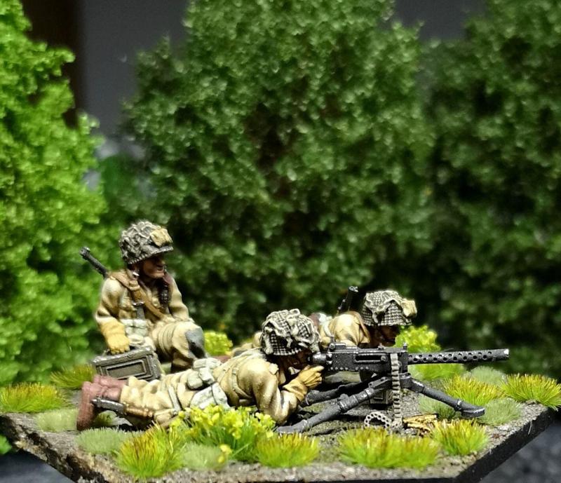 28mm US paratroopers MMG M1919