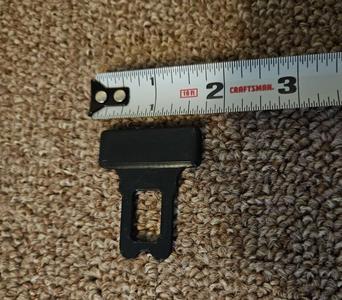 Seat belt buckle for Subaru middle seat