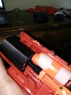 16-round adapter for Nerf Hammershot by hitchhiker4200