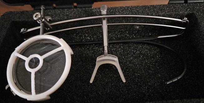 Aide au tir avec lunette KNOBLOCH dotée d'une monture de verre diamètre 40 mm