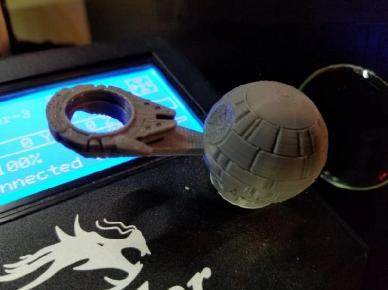 Falcon Not-a-moon rotary knob for 6mm shaft