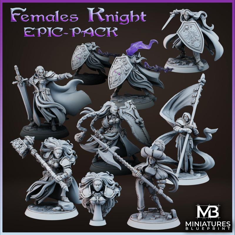 Females Knight Pack ! - May 2023 release