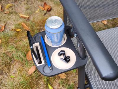 Modular Drink and Accessory Holder for Chairs