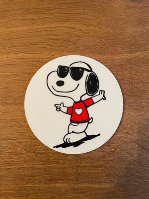 Snoopy Coaster / Heart / Cute / Coffee / Tea
