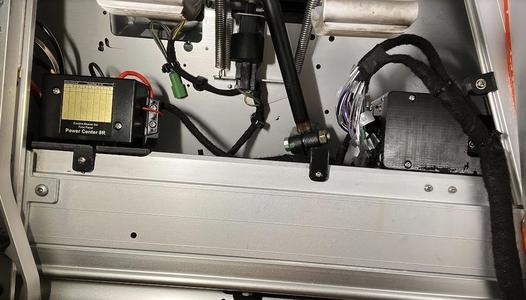 Mounts for Under-dash Audio Components in Lotus Elise S2