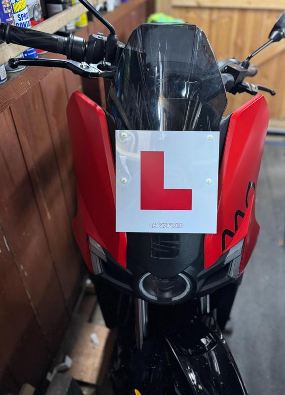 Silence S01 / Seat MO - UK L Plate Brackets Front + Rear