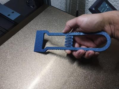 bed scraper, pala plástica para remover piezas