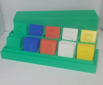 Change Token Tray and Markers for the Killer Bunnies and the Quest for the Magic Carrot game