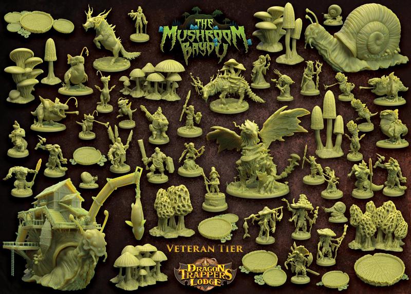 Mushroom Bayou COMPLETE SET | Dragon Trappers Lodge | PRESUPPORTED