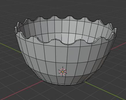 Simple water pot with brush rest