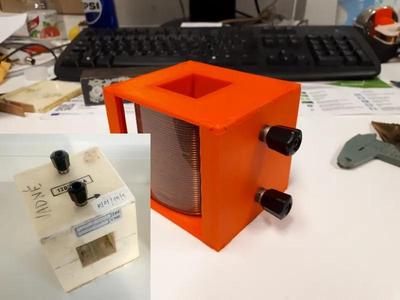 Oprava cívek rozkladného transformátoru LOGIA   