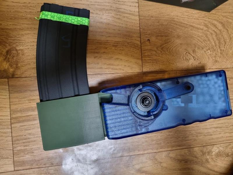 [airsoft]GBLS GDR15 magazine bb loader adapter