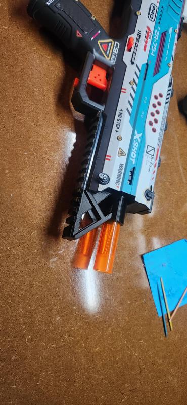 X shot Fury X Pic extension and scar adapter