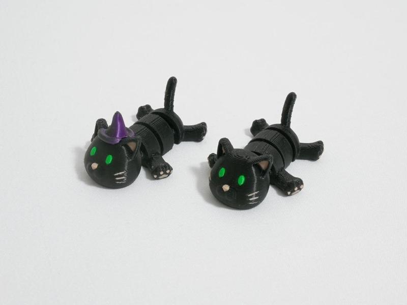 Articulated Pocket Pets – Black Cat
