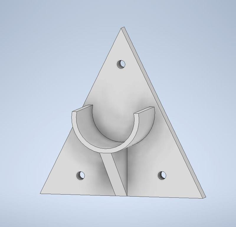 25mm Clothing Rail Mount