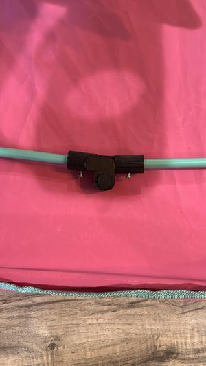 Kids folding chair canopy prop