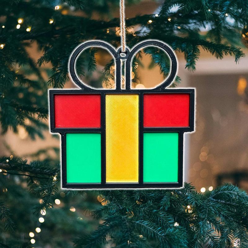 Christmas Present Tree Ornament