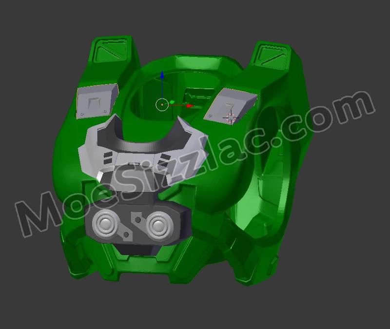 Halo 3 - EVA Chest and Shoulders