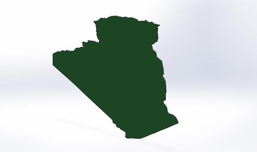 Map of Algeria